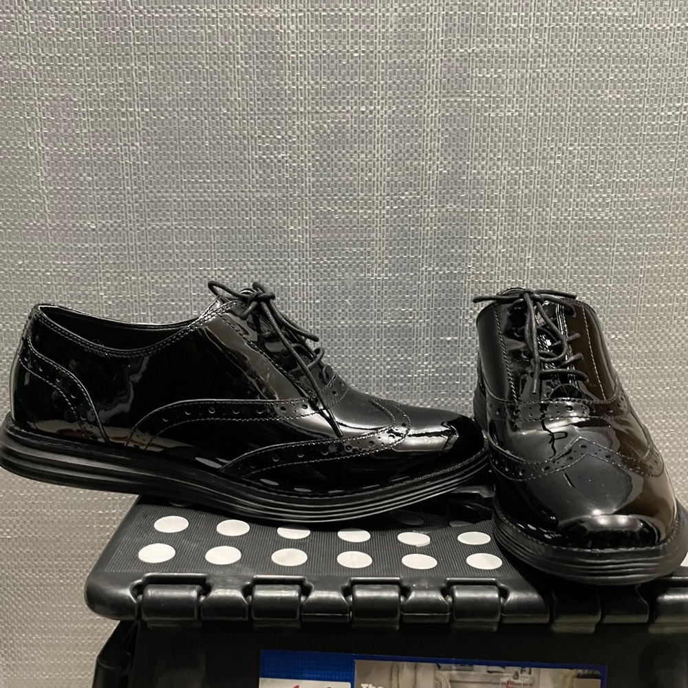 Original grand zero cole haan 7.5 Oxford black